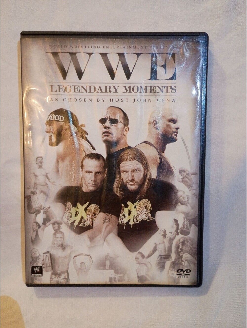 WWE Legendary Moments DVD as Chosen by Host John Cena